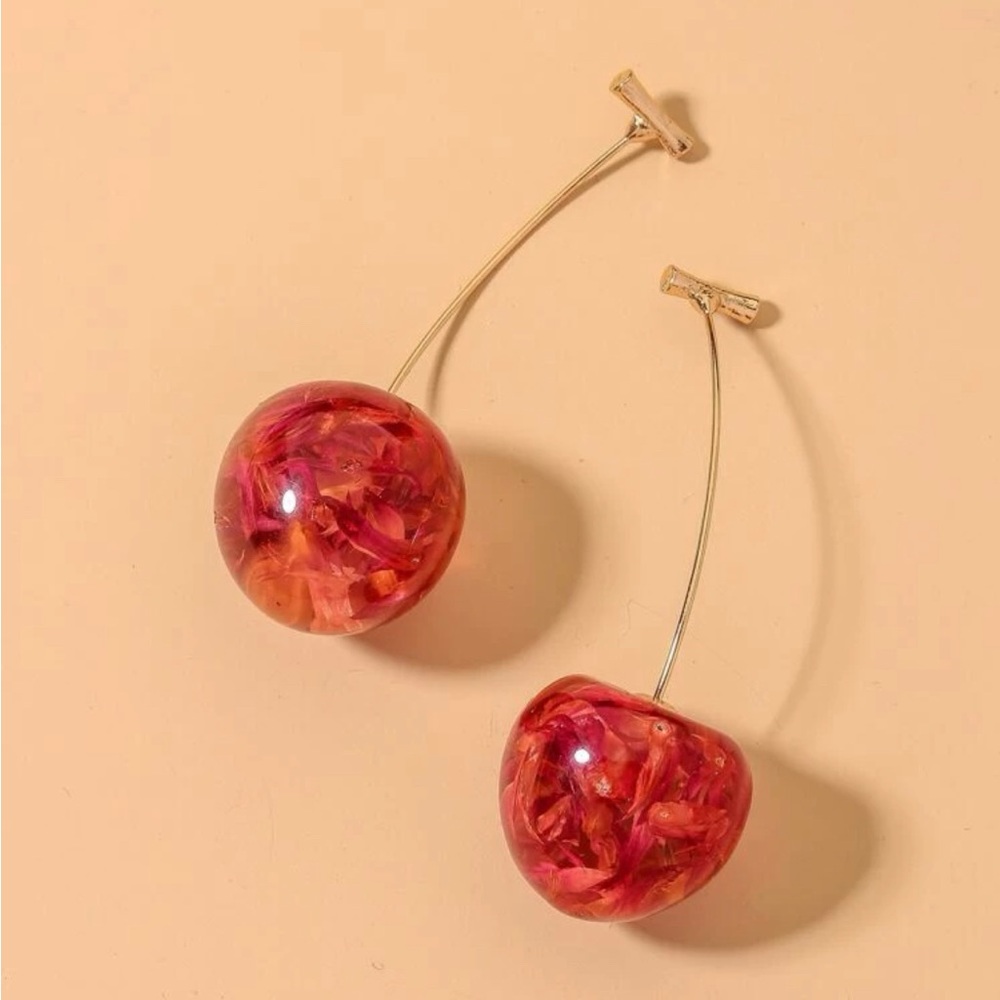 Cherry Earrings (a pair)